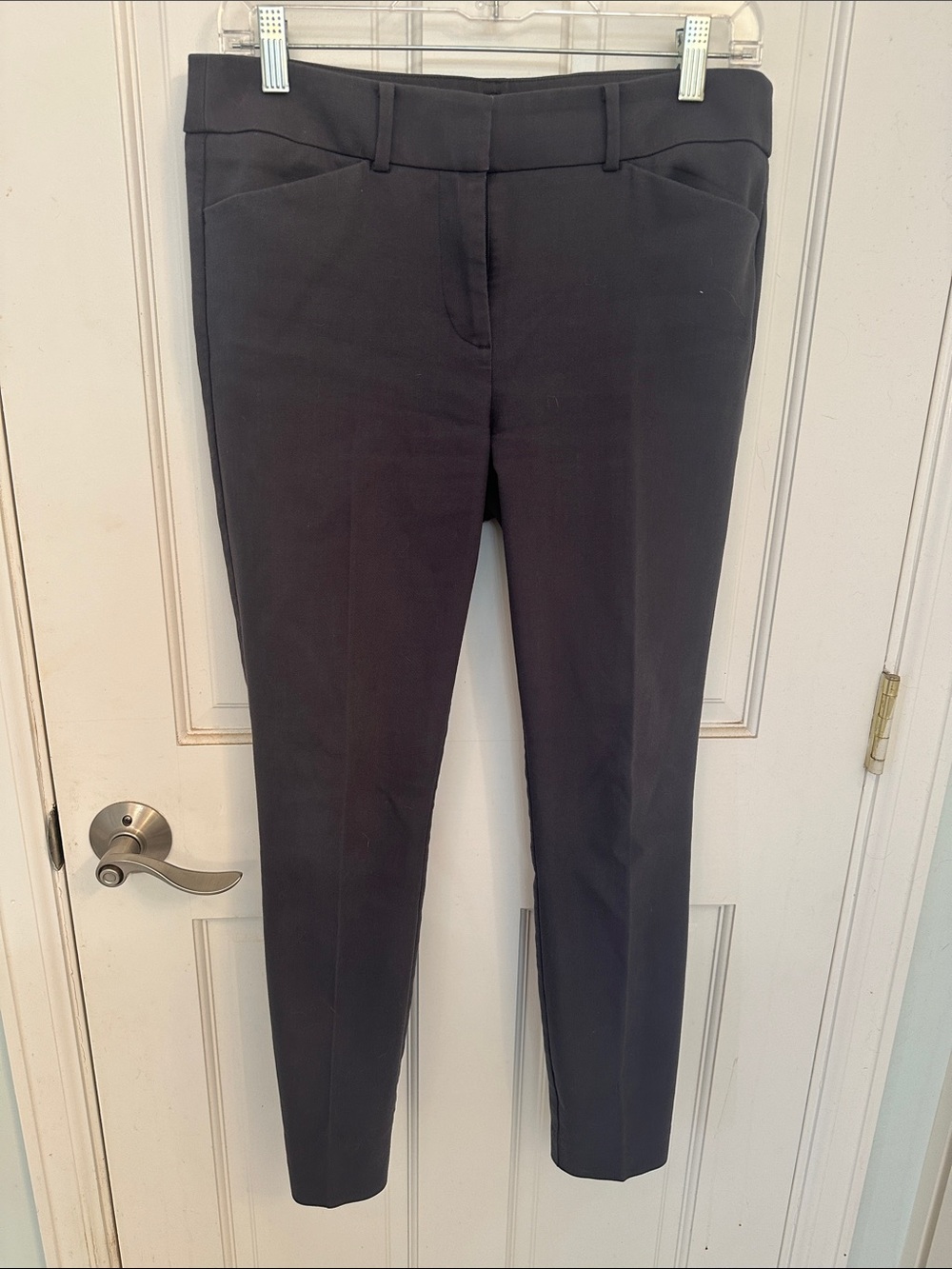 LOFT Marisa Pants in Gray/Blue 6